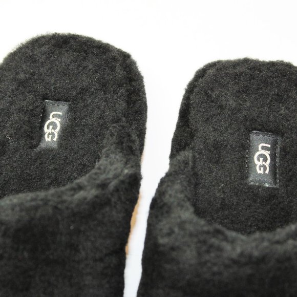 UGG Fluff Yeah Slide Sandals All Black New Men\'s 10 New main image 7